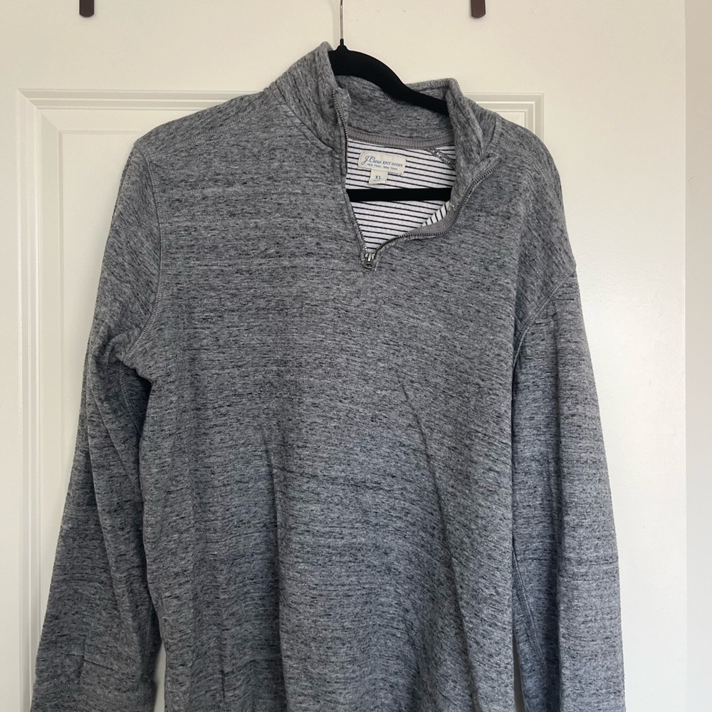 J Crew Quarterzip size extra large